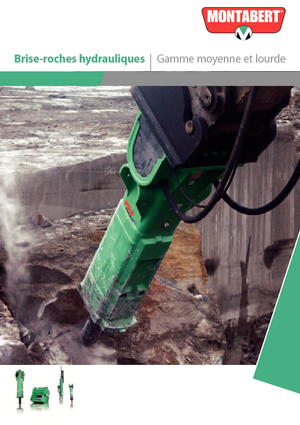 Hydraulická bourací kladiva Montabert V 1200