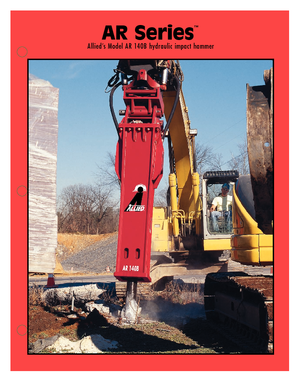 Hydraulická bourací kladiva Allied AR 140 B