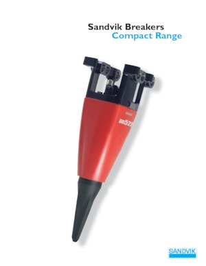 Hydraulická bourací kladiva Sandvik BR522