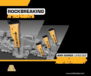 Hydraulická bourací kladiva BTi BXR160C