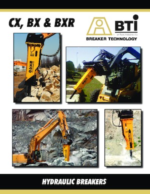 Hydraulická bourací kladiva BTi CX4