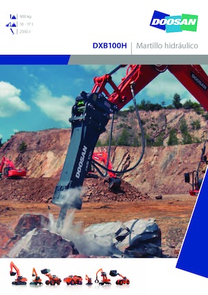 Hydraulická bourací kladiva Doosan DXB100H