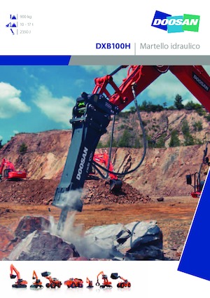 Hydraulická bourací kladiva Doosan DXB100H