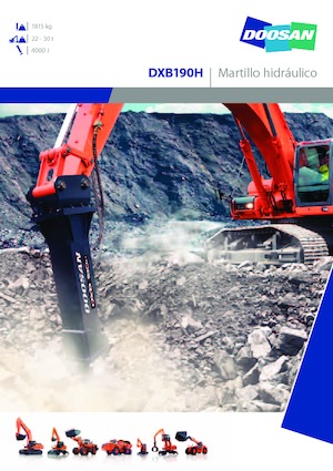 Hydraulická bourací kladiva Doosan DXB190H