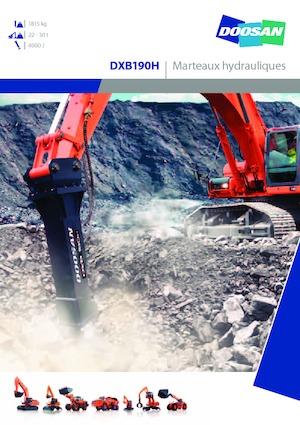 Hydraulická bourací kladiva Doosan DXB190H