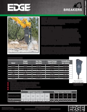 Hydraulická bourací kladiva EDGE EB150