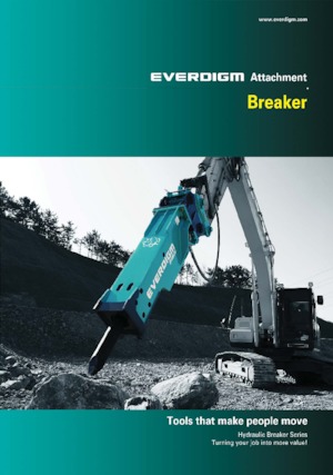 Hydraulická bourací kladiva Everdigm EHB25 SA