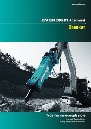 Hydraulická bourací kladiva Everdigm EHB03