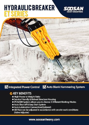 Hydraulická bourací kladiva Soosan ET200 