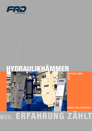 Hydraulická bourací kladiva FRD F6LN