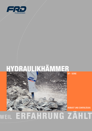 Hydraulická bourací kladiva FRD F 35 XP