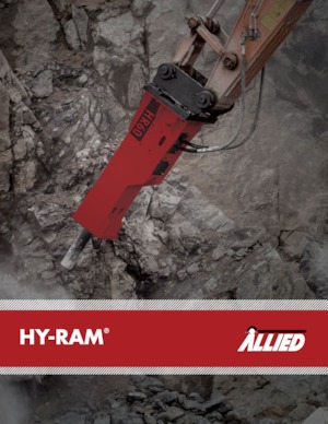 Hydraulická bourací kladiva Allied HR33