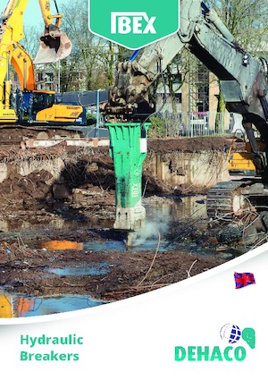 Hydraulická bourací kladiva Dehaco IBEX 70GS