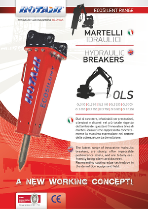 Hydraulická bourací kladiva Rotair OLS 95