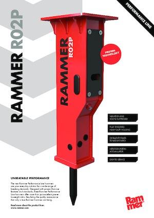 Hydraulická bourací kladiva Rammer R02P