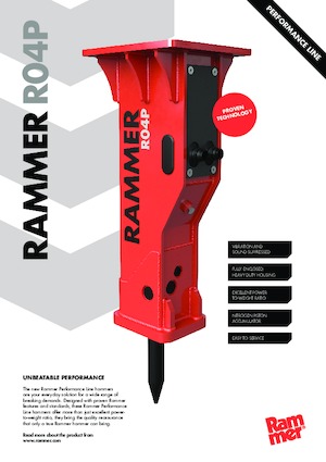 Hydraulická bourací kladiva Rammer R04P