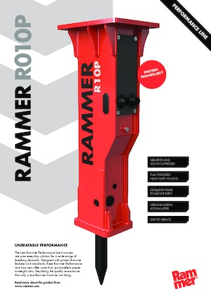 Hydraulická bourací kladiva Rammer R10P