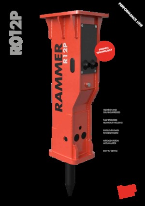 Hydraulická bourací kladiva Rammer R12P
