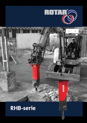 Hydraulická bourací kladiva Rotar RHB 460