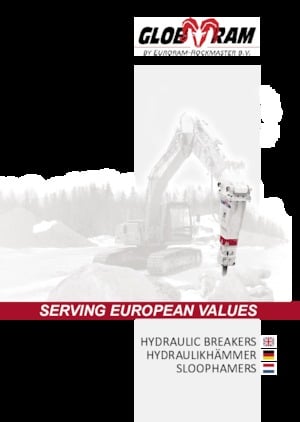 Hydraulická bourací kladiva Globram RM 195