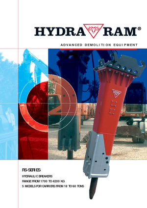 Hydraulická bourací kladiva Hydra Ram RS 27