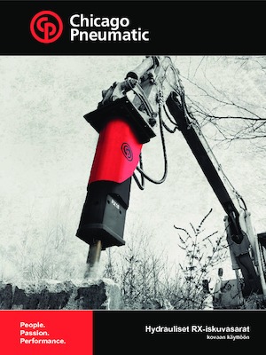 Hydraulická bourací kladiva Chicago Pneumatic RX2