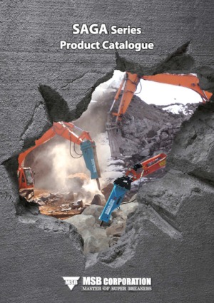 Hydraulická bourací kladiva MSB SAGA 510H