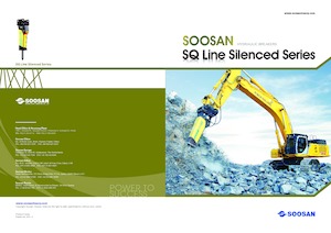 Hydraulická bourací kladiva Soosan SQ120