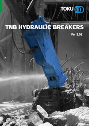 Hydraulická bourací kladiva Toku TNB-151LU2