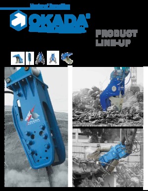 Hydraulická bourací kladiva Okada TOP300 