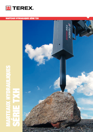 Hydraulická bourací kladiva Terex TXH 1400 S