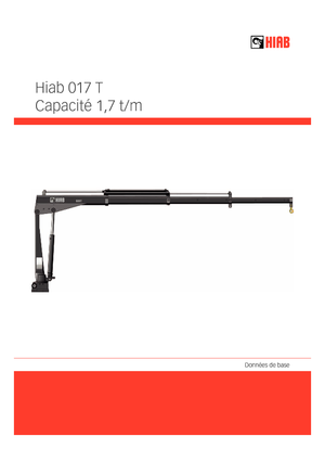 Elektrické nakládací jeřáby Hiab 017 T-2 PTO