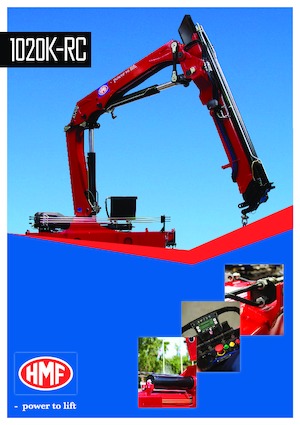 Hydraulické nakládací jeřáby HMF 1020-K2