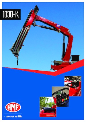 Hydraulické nakládací jeřáby HMF 1030-K1