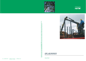 Hydraulické nakládací jeřáby Guerra 107 N 1