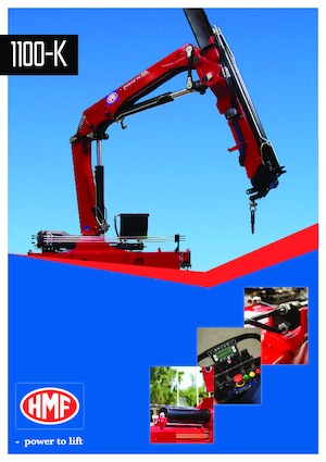 Hydraulické nakládací jeřáby HMF 1100-K2