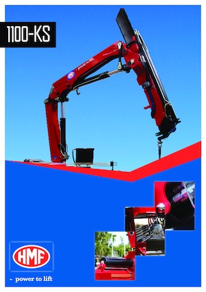 Hydraulické nakládací jeřáby HMF 1100-KS3