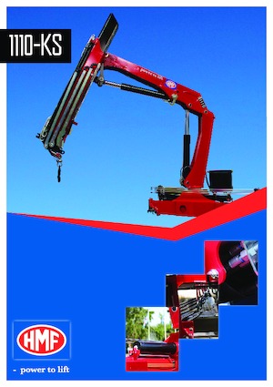 Hydraulické nakládací jeřáby HMF 1110-KS3