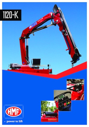 Hydraulické nakládací jeřáby HMF 1120-K4-RCS