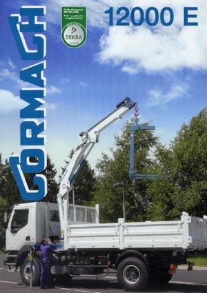Hydraulické nakládací jeřáby Cormach 12000 E2