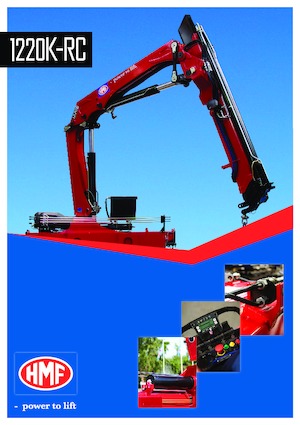 Hydraulické nakládací jeřáby HMF 1220-K3