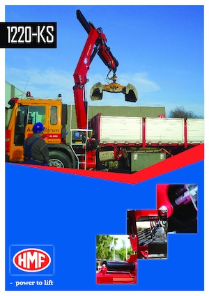 Hydraulické nakládací jeřáby HMF 1220-KS2