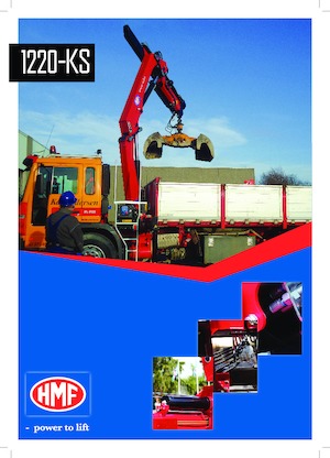 Hydraulické nakládací jeřáby HMF 1220-KS2