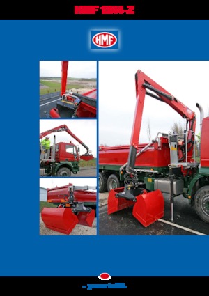 Hydraulické nakládací jeřáby HMF 1244-Z1