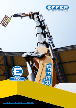 Hydraulické nakládací jeřáby Effer 1255 8S
