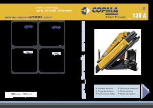 Hydraulické nakládací jeřáby COPMA 2000 130A.3 J2