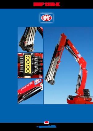 Hydraulické nakládací jeřáby HMF 1310-K2