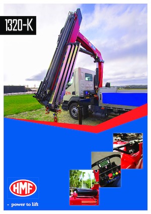 Hydraulické nakládací jeřáby HMF 1320-K2-RCS