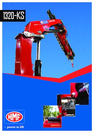 Hydraulické nakládací jeřáby HMF 1320-KS2-RCS