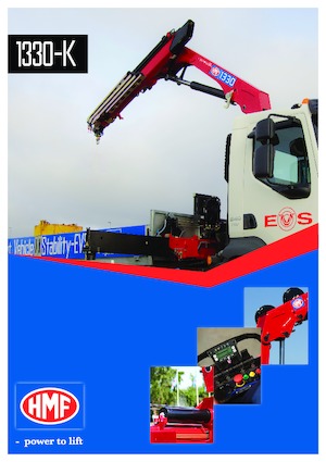 Hydraulické nakládací jeřáby HMF 1330-K3-RCS